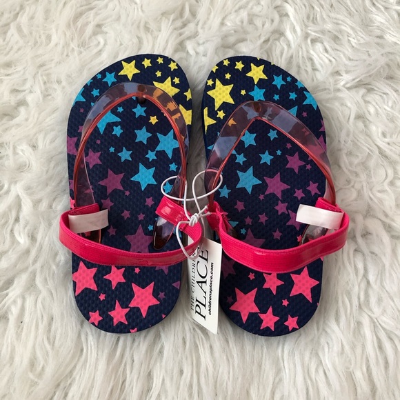 The Children's Place Other - Children’s Place Toddler Girls Flip Flops Blue